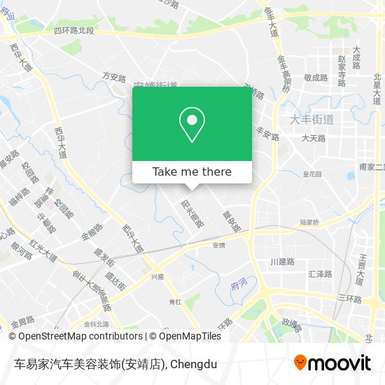 车易家汽车美容装饰(安靖店) map