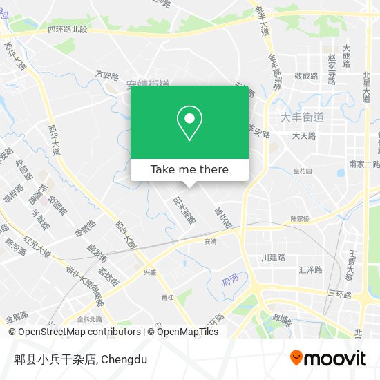 郫县小兵干杂店 map