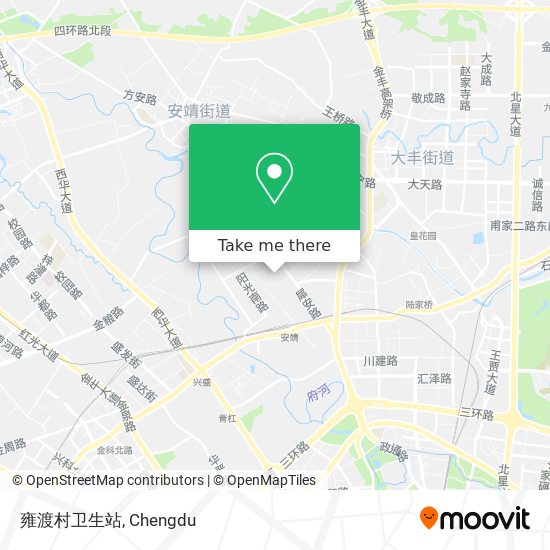 雍渡村卫生站 map