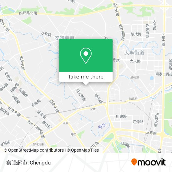 鑫强超市 map