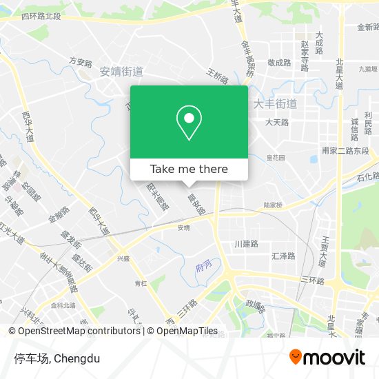 停车场 map