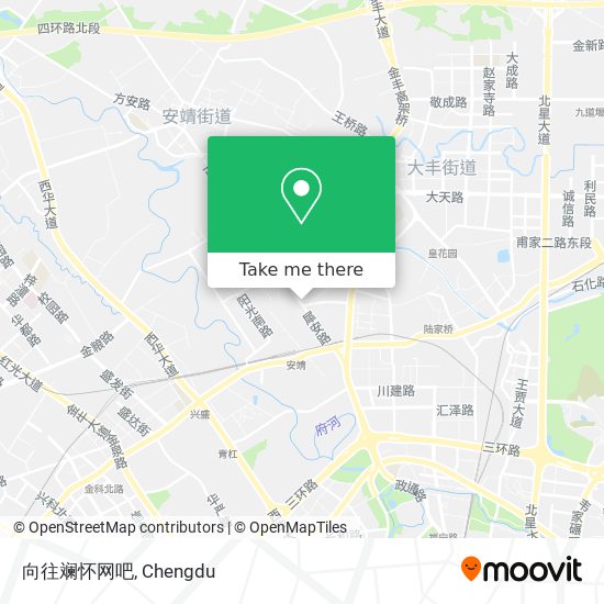 向往斓怀网吧 map