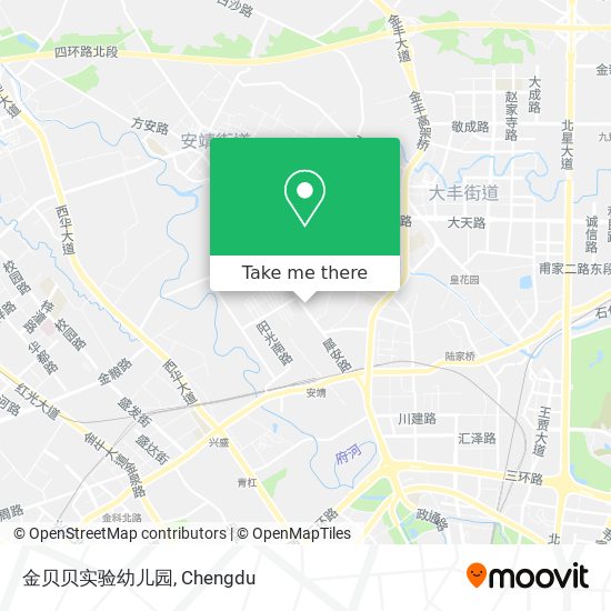 金贝贝实验幼儿园 map