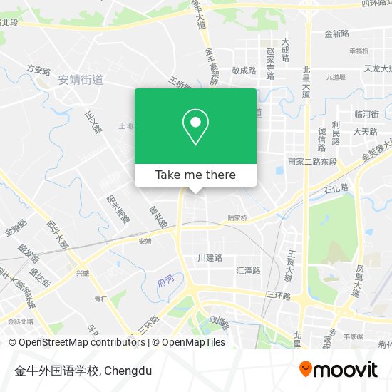 金牛外国语学校 map
