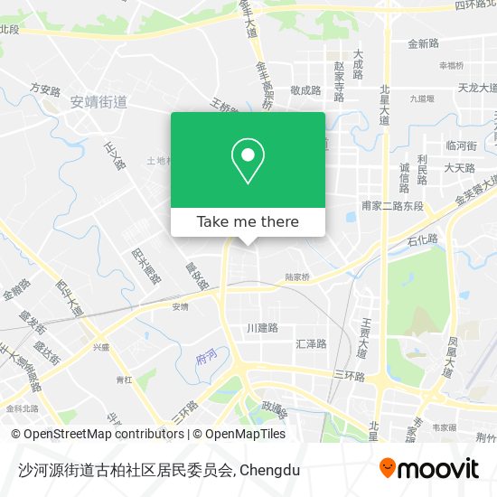 沙河源街道古柏社区居民委员会 map