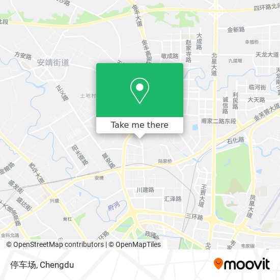 停车场 map