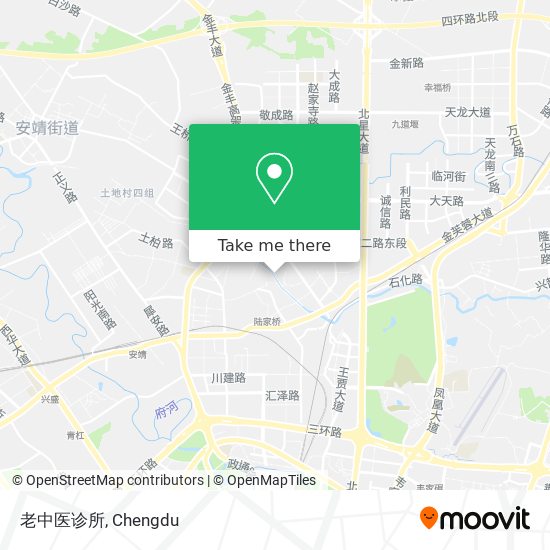 老中医诊所 map