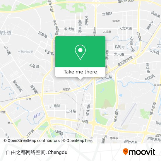 自由之都网络空间 map