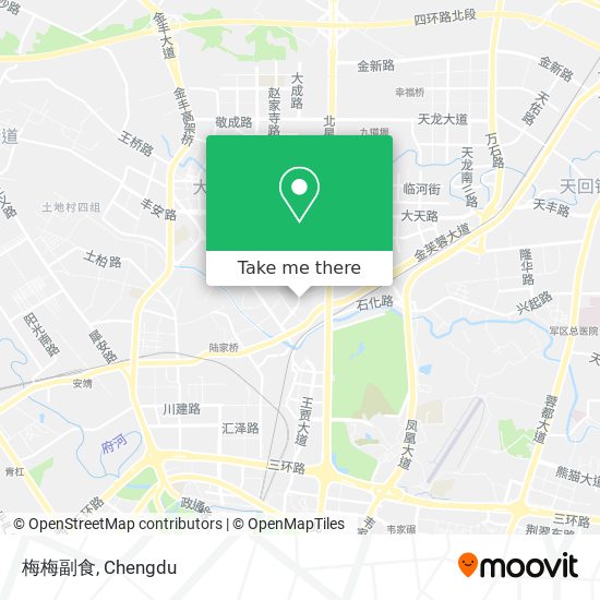 梅梅副食 map