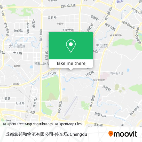 成都鑫邦和物流有限公司-停车场 map
