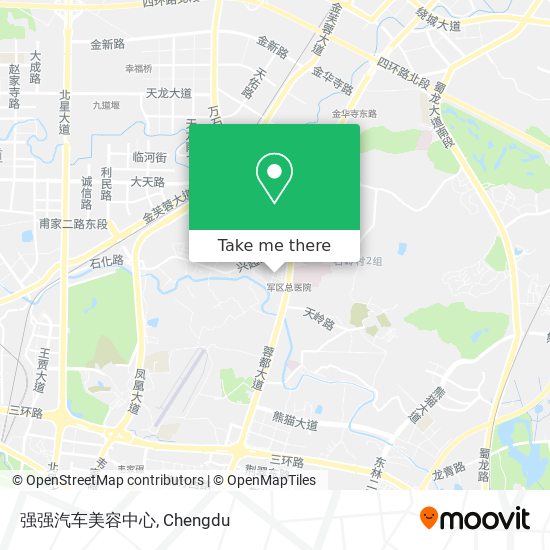 强强汽车美容中心 map