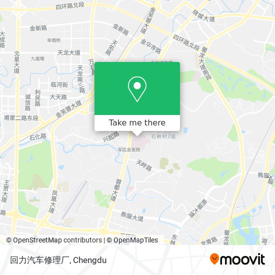 回力汽车修理厂 map