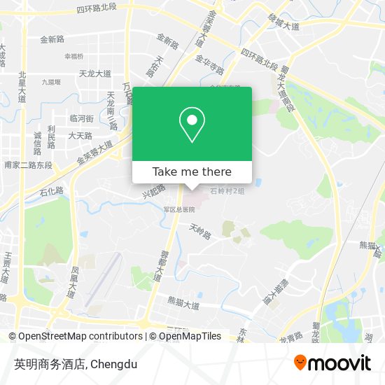 英明商务酒店 map