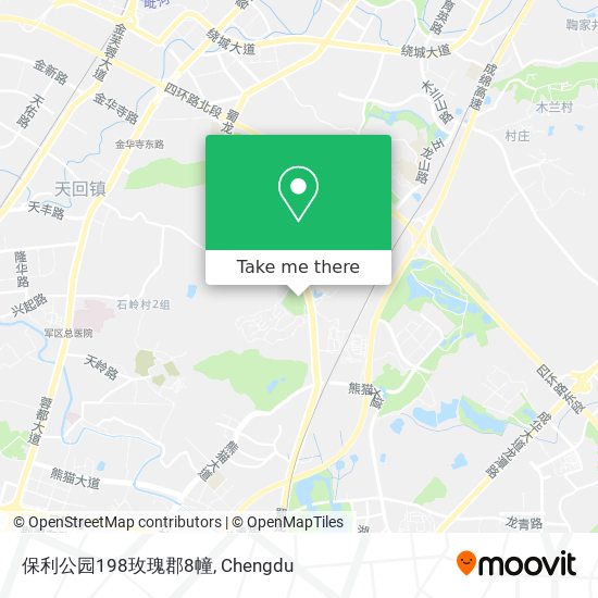保利公园198玫瑰郡8幢 map