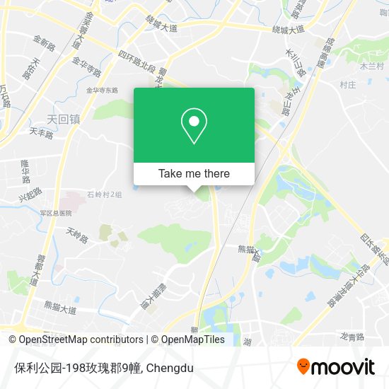 保利公园-198玫瑰郡9幢 map