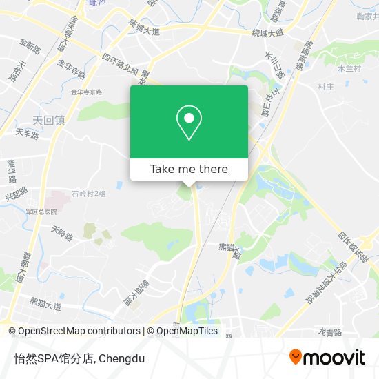 怡然SPA馆分店 map