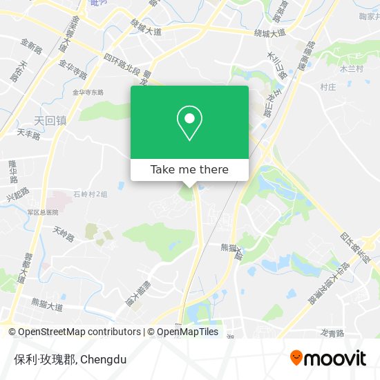 保利·玫瑰郡 map