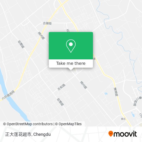 正大莲花超市 map