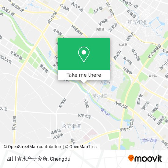 四川省水产研究所 map