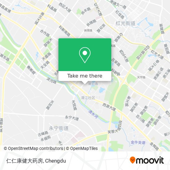 仁仁康健大药房 map