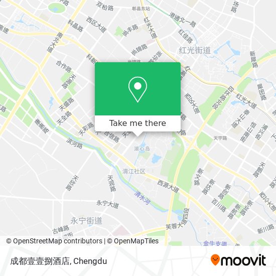 成都壹壹捌酒店 map