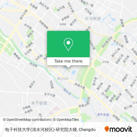 电子科技大学(清水河校区)-研究院大楼 map