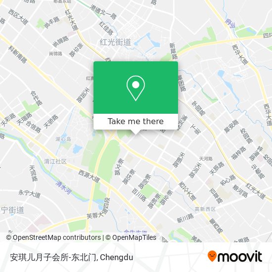 安琪儿月子会所-东北门 map