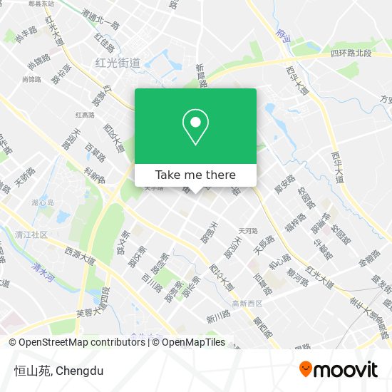 恒山苑 map