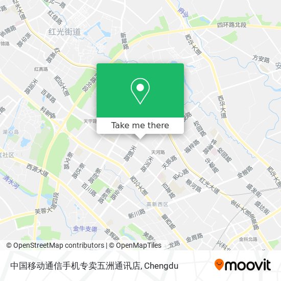 中国移动通信手机专卖五洲通讯店 map