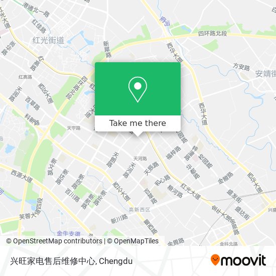 兴旺家电售后维修中心 map