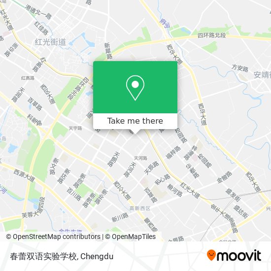 春蕾双语实验学校 map