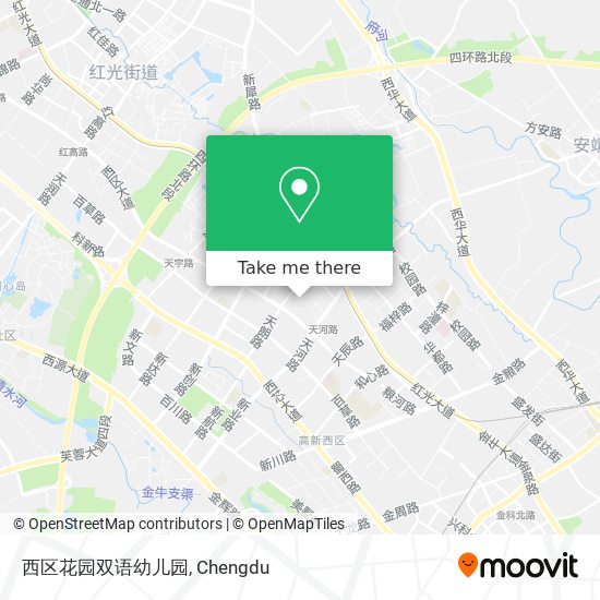 西区花园双语幼儿园 map