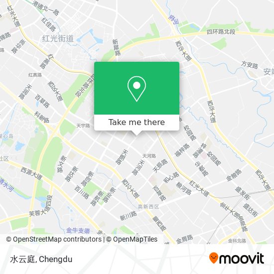 水云庭 map
