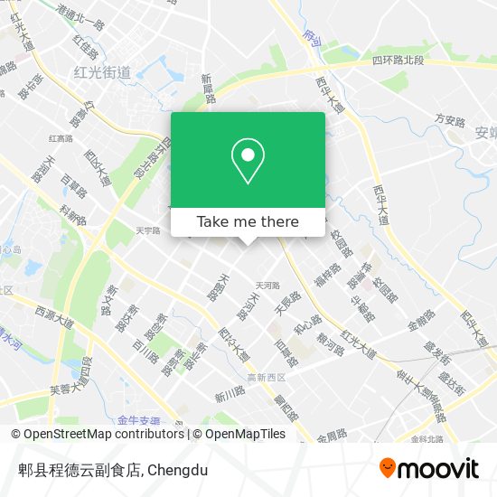郫县程德云副食店 map