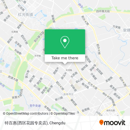 特百惠(西区花园专卖店) map