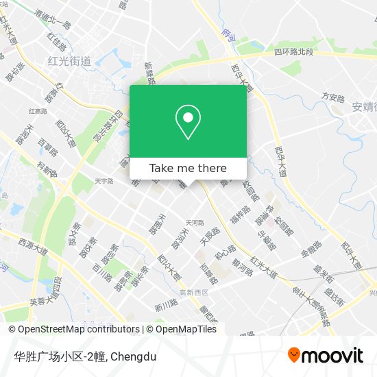 华胜广场小区-2幢 map