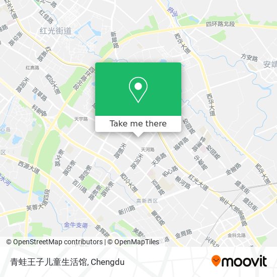 青蛙王子儿童生活馆 map