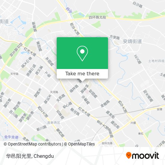 华邑阳光里 map