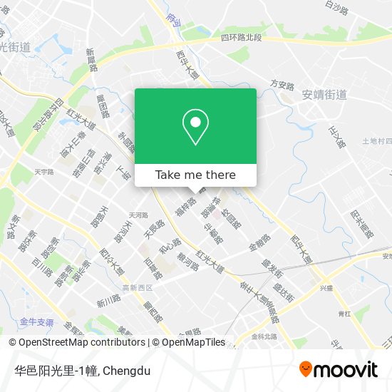 华邑阳光里-1幢 map