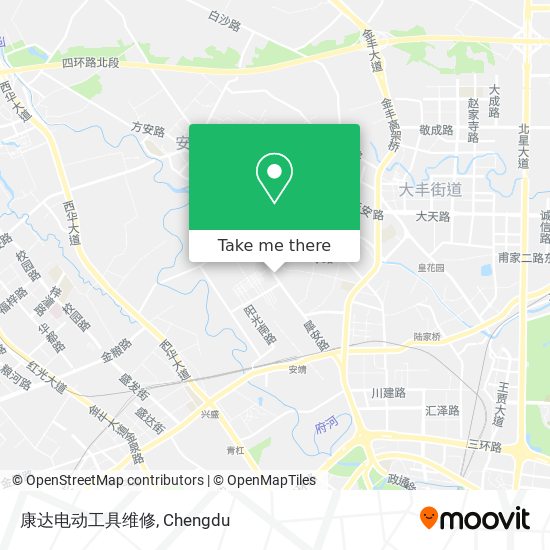 康达电动工具维修 map