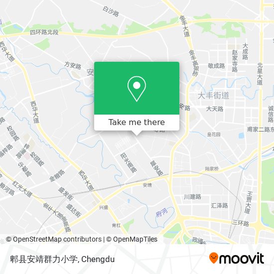 郫县安靖群力小学 map