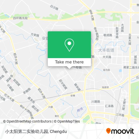 小太阳第二实验幼儿园 map