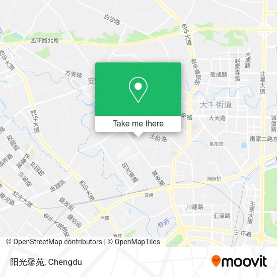 阳光馨苑 map