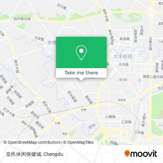 皇邑休闲保健城 map