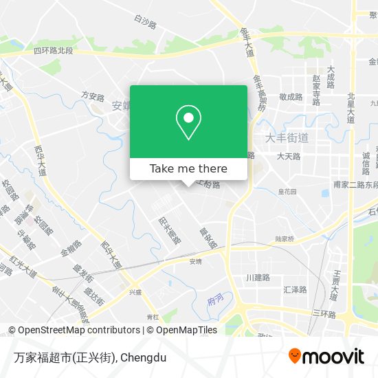 万家福超市(正兴街) map