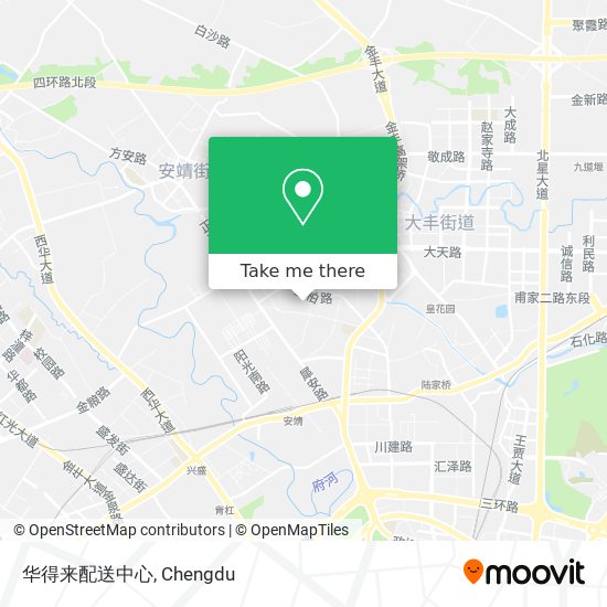 华得来配送中心 map