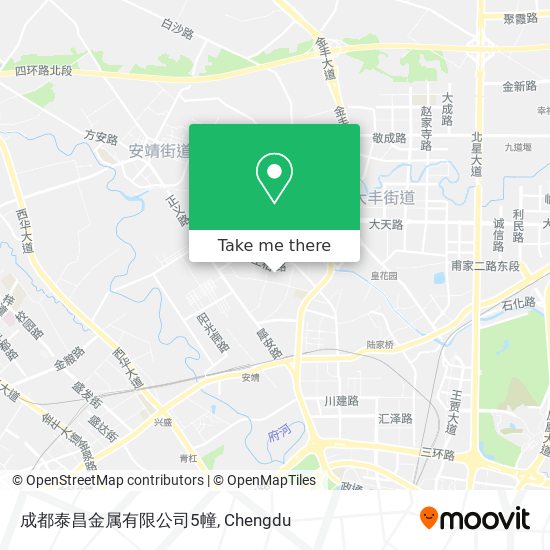 成都泰昌金属有限公司5幢 map