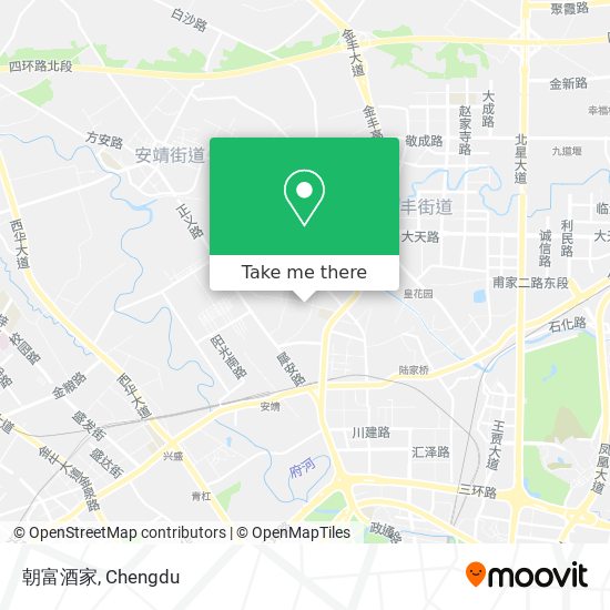 朝富酒家 map