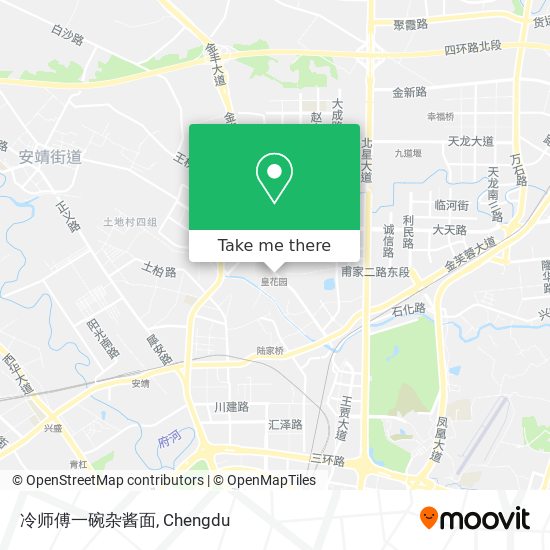 冷师傅一碗杂酱面 map