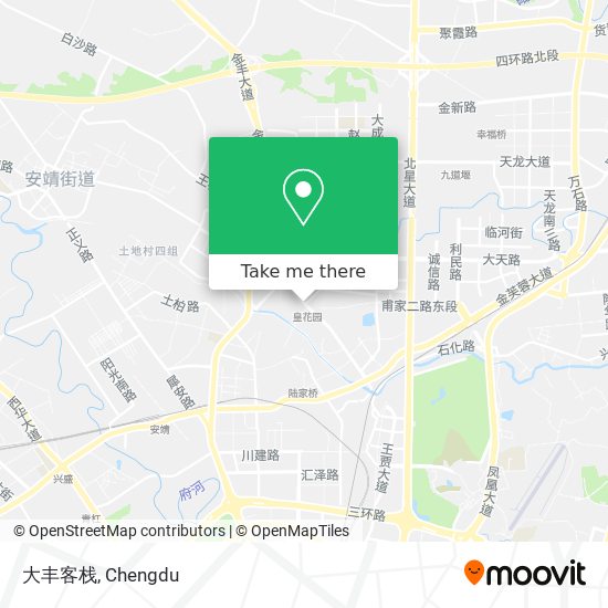 大丰客栈 map